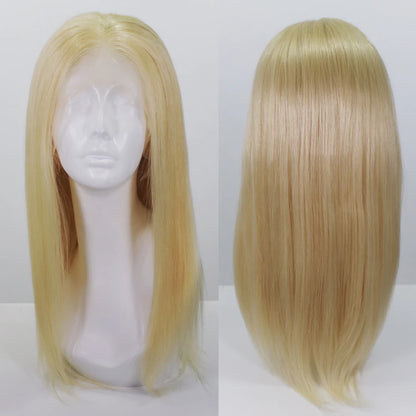 Blonde 613 Body Wave Lace Front Human Hair Wigs