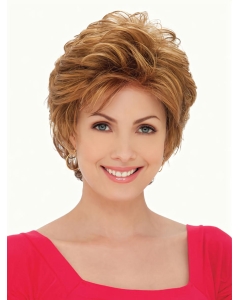 Fashion Auburn Curly Cropped Classic Wigs Fashion Auburn Curly Cropped Classic Wigs