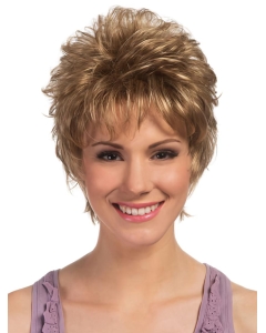 Soft Blonde Curly Cropped Petite Wigs Soft Blonde Curly Cropped Petite Wigs
