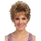 Soft Blonde Curly Cropped Petite Wigs