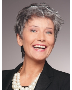 Perfect White Cropped Curly Grey Beautiful Wigs Perfect White Cropped Curly Grey Beautiful Wigs