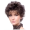 Cosy Brown Curly Cropped Classic Wigs