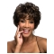Sassy Brown Curly Cropped African American Wigs