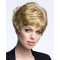 No-fuss Curly Boycuts Blonde Short Wigs