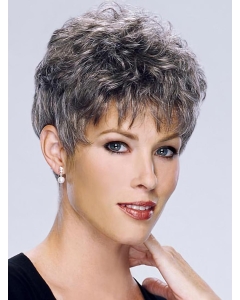 Flexibility White Curly Cropped Classic Wigs Flexibility White Curly Cropped Classic Wigs