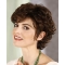 Brown Preferential Layered Curly Short Wigs
