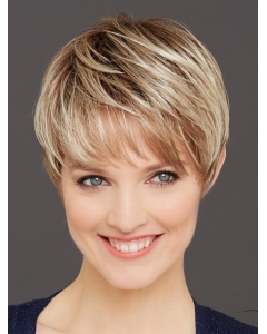 Boycuts Synthetic Blonde Straight 6" Mono Wig Boycuts Synthetic Blonde Straight 6" Mono Wig