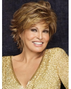 Brown Cropped Straight Synthetic High Quality Capless Wigs Brown Cropped Straight Synthetic High Quality Capless Wigs