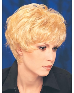 Synthetic Cropped Straight Blonde High Quality Classic Wigs Synthetic Cropped Straight Blonde High Quality Classic Wigs