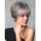 Cropped Capless Better Synthetic Wig Grey