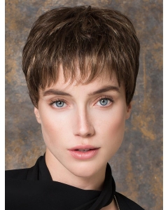 Brown Boycuts Straight Monofilament 5" Synthetic Wigs Brown Boycuts Straight Monofilament 5" Synthetic Wigs