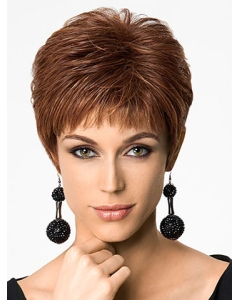 6" Straight Auburn Boycuts Short Wigs 6" Straight Auburn Boycuts Short Wigs