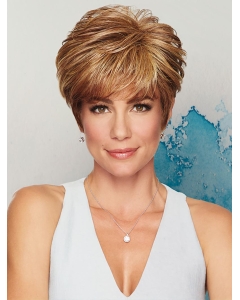 Cropped Brown With Bangs Okay Google Synthetic Wigs Cropped Brown With Bangs Okay Google Synthetic Wigs