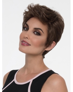 Brown Straight Cropped Boycuts Lace Front Wigs Brown Straight Cropped Boycuts Lace Front Wigs