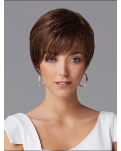 Gorgeous Auburn Straight Cropped Human Hair Wigs Gorgeous Auburn Straight Cropped Human Hair Wigs