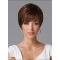 Gorgeous Auburn Straight Cropped Human Hair Wigs