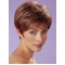 Gentle Auburn Boycuts Straight Short Wigs