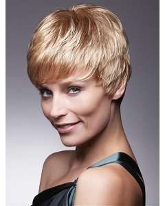 Trendy Blonde Straight Cropped Petite Wigs Trendy Blonde Straight Cropped Petite Wigs
