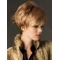 Style Straight Boycuts Blonde Short Wigs