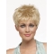 Comfortable Blonde Straight Cropped Synthetic Wigs