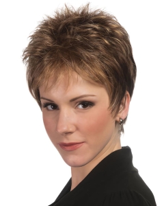 Brown Boycuts Sleek Straight Short Wigs Brown Boycuts Sleek Straight Short Wigs