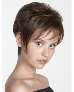 Brown Ideal Boycuts Straight Short Wigs Brown Ideal Boycuts Straight Short Wigs