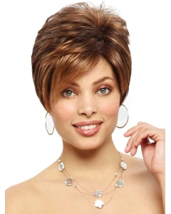 Monofilament Popular Boycuts Straight Short Wigs Monofilament Popular Boycuts Straight Short Wigs