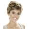 Brown Fashion Boycuts Straight Short Wigs