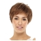 Best Brown Straight Cropped Synthetic Wigs