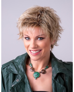 Straight Blonde Boycuts 6" Monofilament Synthetic Short Ladies Wigs Straight Blonde Boycuts 6" Monofilament Synthetic Short Ladies Wigs