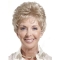 Shining Blonde Monofilament Cropped Classic Wigs