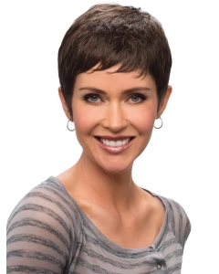 Discount Monofilament Straight Cropped African American Wigs Discount Monofilament Straight Cropped African American Wigs