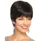 IncLace Frontible Black Straight Cropped Petite Wigs