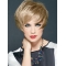 Synthetic Blonde Straight Polite Short Wigs