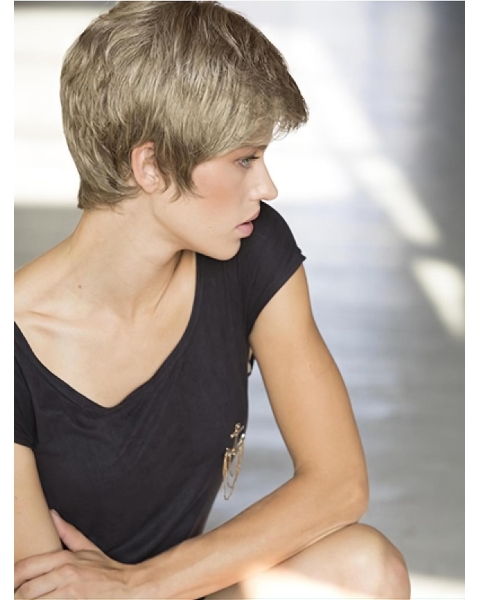Boycuts Synthetic Blonde Wavy 6" Mono Top Wig Boycuts Synthetic Blonde Wavy 6" Mono Top Wig