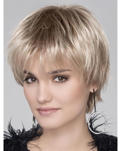 Blonde Wavy Cropped Synthetic Bob Wigs Blonde Wavy Cropped Synthetic Bob Wigs