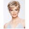 Cropped Boycuts Blonde Wavy Synthetic Wigs