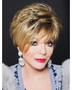 Blonde Wavy Synthetic Good Short Wigs Blonde Wavy Synthetic Good Short Wigs