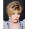 Blonde Wavy Synthetic Good Short Wigs