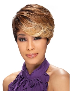Brown Layered Wavy Polite African American Wigs Brown Layered Wavy Polite African American Wigs