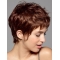 Fabulous Red Cropped Wavy Boycuts New Design Wigs