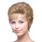 Preferential Blonde Wavy Cropped Classic Wigs