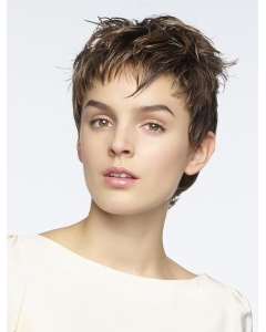 Fashional Blonde Cropped Wavy Boycuts New Design Wigs Fashional Blonde Cropped Wavy Boycuts New Design Wigs