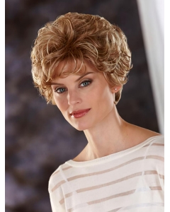 Beautiful Blonde Wavy Cropped Classic Wigs Beautiful Blonde Wavy Cropped Classic Wigs