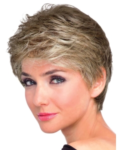 Brown Shining Boycuts Wavy Short Wigs Brown Shining Boycuts Wavy Short Wigs