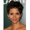 Popular Black Wavy Cropped Halle Berry Wigs
