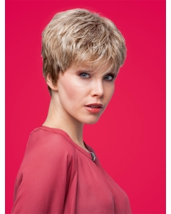 Easeful Blonde Wavy Cropped Synthetic Wigs Easeful Blonde Wavy Cropped Synthetic Wigs