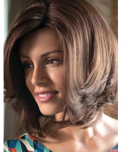 Bobs Remy Human Hair Brown Wavy Handmade Wigs Bobs Remy Human Hair Brown Wavy Handmade Wigs