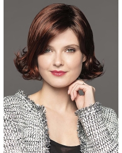 Chin Length Capless Synthetic Wavy Classic Lady Wig Chin Length Capless Synthetic Wavy Classic Lady Wig