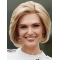 Monofilament Blonde Wavy Bobs 10" Synthetic Wigs